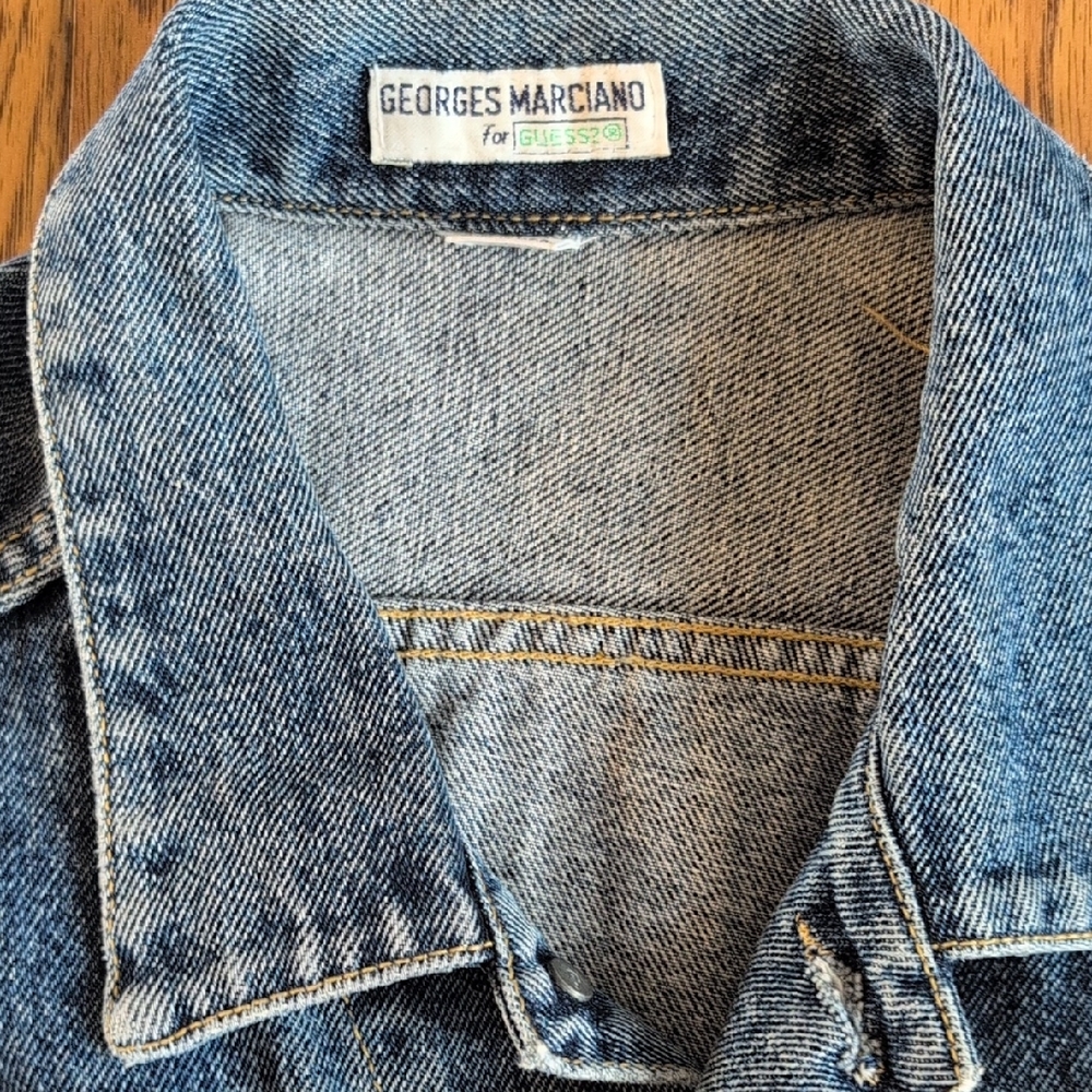 Guess Georges Marciano Classic Blue Jacket